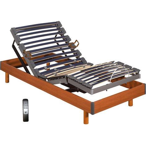 Somier articulado Futurlam Pikolin madera inalámbrico 105x190 cm (1/2)