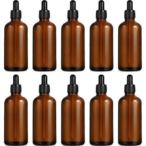 Le nouveau lot de 10 flacons vides d'huiles essentielles