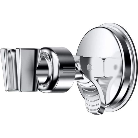 Support de pommeau de douche 360° pour douchette ou pommeau, barre de douche réglable en acier inoxydable, fixation murale robuste, kit de montage inclus (1/5)