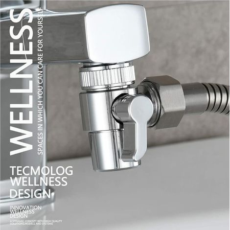 SUS304 Diverter en acier inoxydable pour robinet évier de cuisine ou robinet évier de salle de bain Pièce de rechange de robinet SBA021 MOONSTARS (1/3)