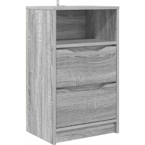 Maison Exclusive - Table de chevet Gris Sonoma 40 x 30 x 467 cm Bois d'ingénierie (1/5)