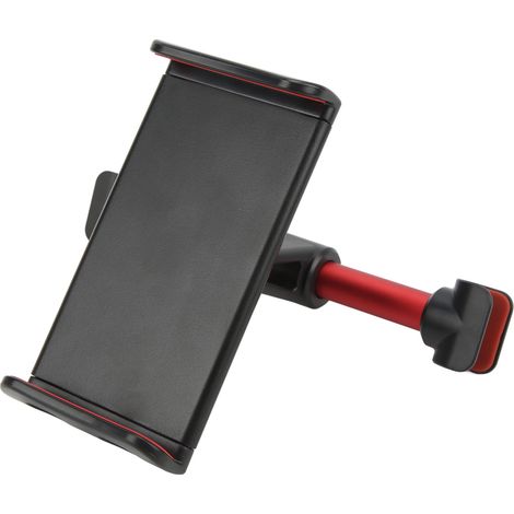 Support téléphone pour appui-tête voiture, pince télescopique multifonction universelle pour appareils 4,7 à 10,5 pouces (1/5)