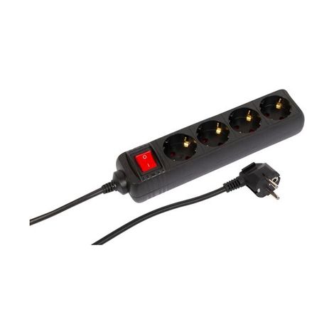 Microconnect MC-GRU00415BS Netzwerk-Splitter 4xRJ45 1,5 m Schwarz (1/2)