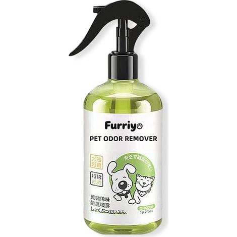 Furriyo Haustier-Deodorant: Geruchsbeseitigende und sichere Formel, die Uringeruch abbaut. (1/5)
