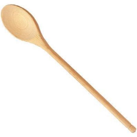 Cuillère en bois ovale cm 20 Woody 637313