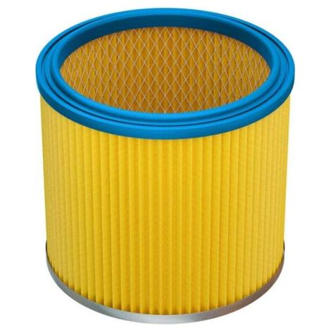 1x filtre plissé compatible avec Aqua Vac 6201 A, 6309 P, 6400 F, 7402 B, 7402 P, 7403 B, 7403 P, 7407 P, 7408 P, 7409 P aspirateur - bleu / jaune (1/4)