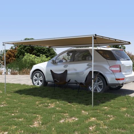 Auvent de camping-car et caravane Store Banne Auvent de jardin 3,6x2,5x2,15 m Beige 23417 (1/5)