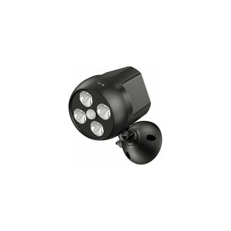 Lampe d'extérieur avec détecteur de mouvement étanche, projecteur LED avec capteur sans fil, lumière de sécurité extérieure pour escaliers, couloir, jardin, terrasse (1/5)