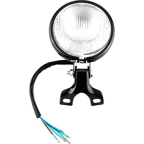 Ampoule de phare de moto 5 pouces pour Yamaha, Kawasaki, Honda, Suzuki Chopper, ronde, blanche