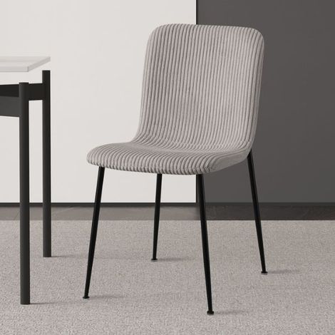 Chaise de salle à manger Alice  42 x 57 x 82 cm  Gris clair (1/5)