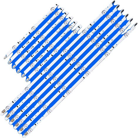 LED-Hintergrundbeleuchtungsstreifen, Länge 1005mm, 9 LED-Perlen pro Streifen, 3V Spannung pro LED, kompatibel mit mehreren Modellen, neuwertiger (1/5)
