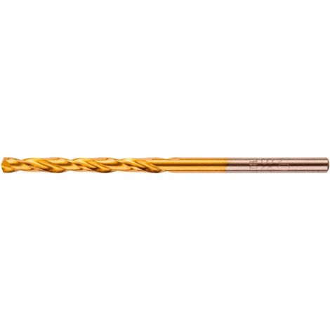 Broca metálica HSS-TiN de 3,0 mm
