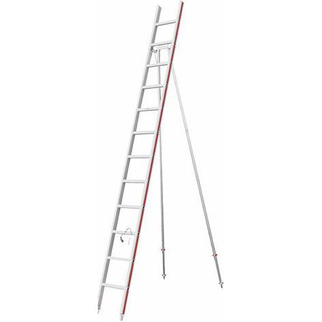 Echelle fruitière 12 barreaux - Hauteur de cueillette maximale 4.38m - 3049/12 (1/5)