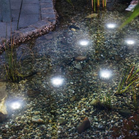 Projecteur solaire sous-marin Éclairage détang de jardin Lampe solaire esotec 102150 (1/5)