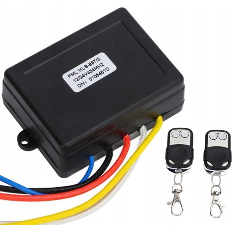 RELÈ PER VERRICELLO ELETTRICO PER CAMION JEEP ATV SUV 12/24V INTERRUTTORE MANUALE