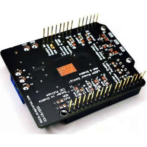 « SimpleFOC Shield V2.0 - Carte de contrôle de servomoteur BLDC compatible Arduino pour projets de chiens mécaniques et de robotique » (1/5)