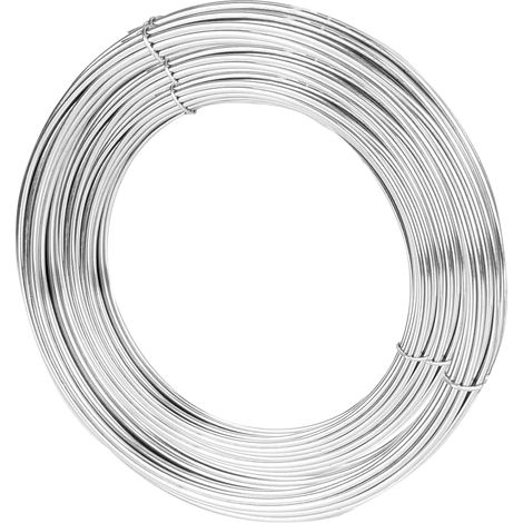 1 Rouleau Fil Acier Inoxydable 1,5mm,30M Flexible Treillis Jardin,Sculpture DIY,Clôture Extérieur (1/5)