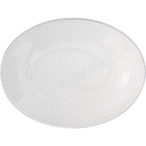 Plat de Présentation "Génération" 33cm Transparent (1/2)