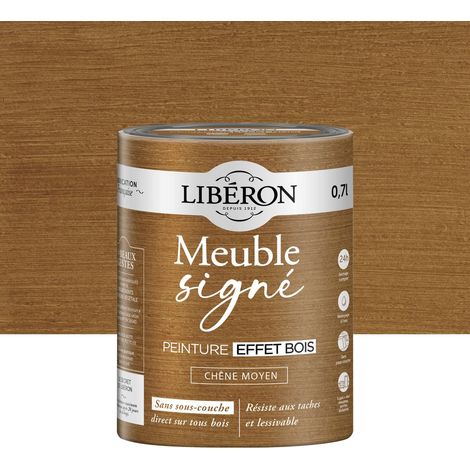Pintura para muebles y carpintería. Muebles firmados LIBÉRON, roble medio, 0,7 L LIBERON