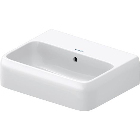 Collection One Duravit lave-mains, 450x350mm, dessous émaillé