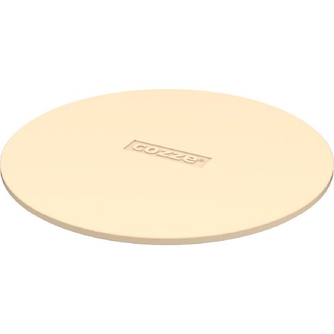 Cozze® Pietra per pizza da 17", Ø 42,5 x 1,0 cm, pietra per pizza e barbecue, pizza croccante a casa, ideale per forni rotanti per pizza, perfetto piacere a casa (1/2)