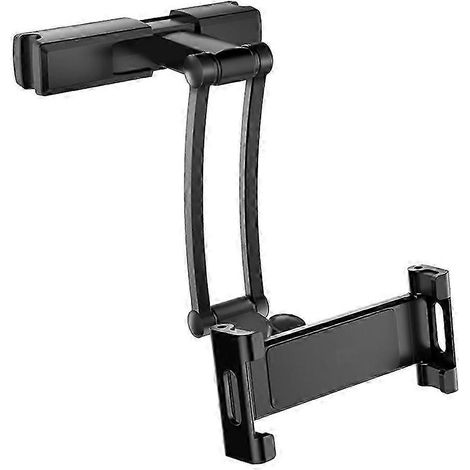 Support extensible pour téléphone et tablette avec appuie-tête de siège arrière, compatible avec les fixations réglables pour coussin arrière, pour regarder des vidéos en voiture (simple).WHBYV (1/4)