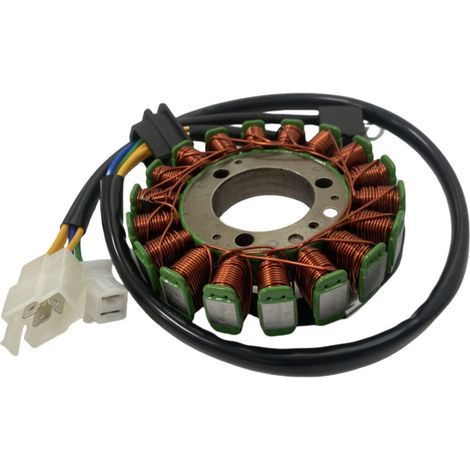 The GN250 motorcycle magneto stator coil is compatible with the Suzuki TU250 32101-38302 generator. (1/3)