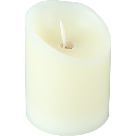 Bougies LED rechargeables sans flamme, lumières chauffe-plat avec télécommande pour décoration mariage et chambre (1/5)