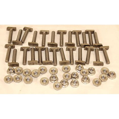 WOLF Hammerkopfschrauben M8 - Set 25 Stück - 2484998