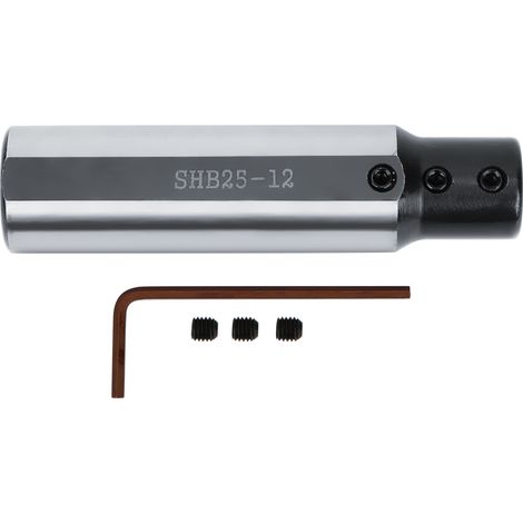 Barre d'alésage en carbure, petit trou intérieur, supports d'outils de tournage Φ12mm SHB25-12 (1/5)