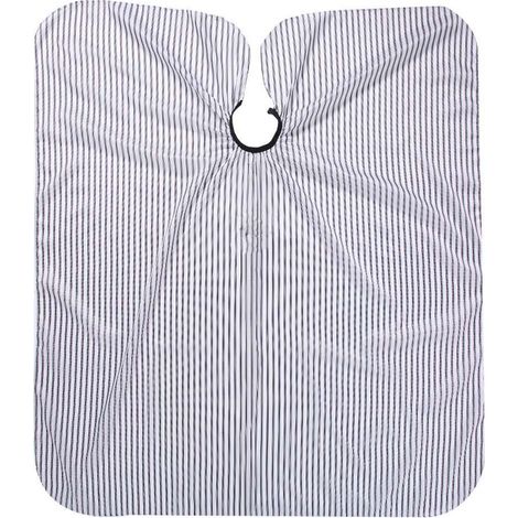Tablier Coiffure Imperméable 150x135cm, Cape Coupe Cheveux Salon Anti-Statique (1/5)