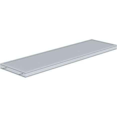 Günzburger Steigtechnik Plate-forme aluminium striée Longueur de plate-forme 3,06 m - 632103