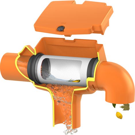 GARANTIA SUPRA-Filtro interno con uscita curva