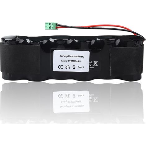 Pack Batterie BPX Compatible avec Sirène Extérieure SEFRX, Sirène SEFRX 6416204, Compatible avec Les Sirènes SIRX, SERX, SEFX, SEFRX, SE (1/5)