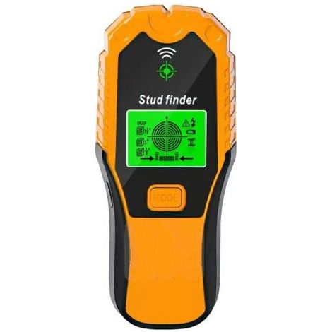 6 in 1 wall stud detector – Accurate detection up to 60mm – LCD screen with audible alarm – For wood, metal and electrical cables (1/5)