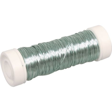 Rayher Filo Metallico per Bigiotteria, Azzurro, 0,30 Mm Ø, Rotolo 50 M, 2405508 (1/2)