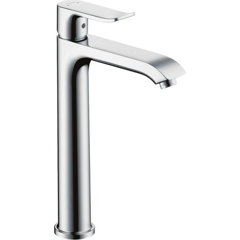 Hansgrohe Metris New - Grifo monomando de lavabo 200, con desagüe, cromo 31183000