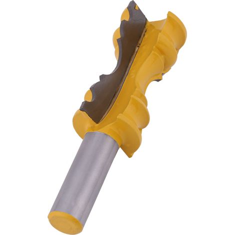 1/2" Queue Fraise à Profiler Moulure de Cimaise pour Bois, Outil de Menuiserie (1/5)