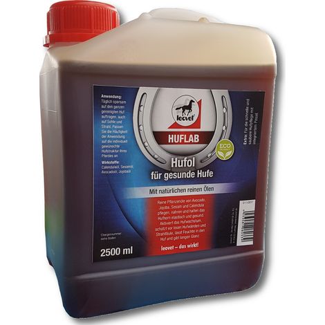 Leovet HUFLAB Hufoel 450 ml soin des sabots soin de la fourchette protection des sabots du cheval