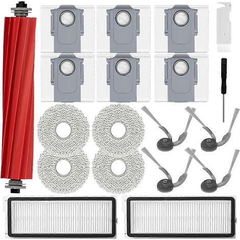 Accessoires Kit pour Roborock QV 35A – QV 35S – QR 598 – QR 798 Robot Aspirateur pièce détachée accessoires (1/5)