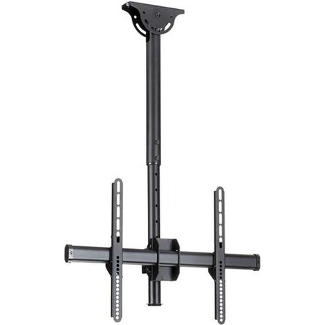 STARTECH Soporte de techo corto para TV de pantalla plana VESA de 37" a 75" - Soporte de monitor multidireccional - Acero resistente (1/5)