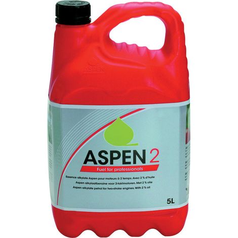 Aspen 2 Kraftstoff (Full Range Technology) 5 Liter Für Zweitaktmotoren Bereits Fertig Mit 2%