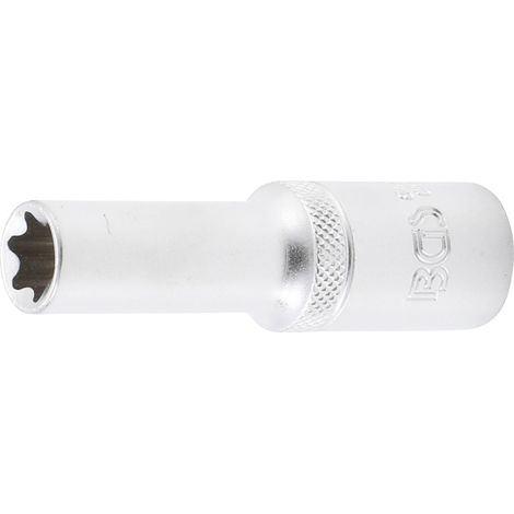 BGS Vaso de impacto perfil E profundo cuadradillo interior 12,5 mm (1/2") SW E14 - 6444