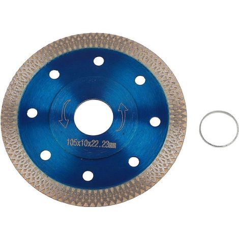 Diamant-Sägeblatt Hohe Härte Schnelles und präzises Schneiden Kreisförmiges Diamant-Sägeblatt für Keramik 105x20mm/4.