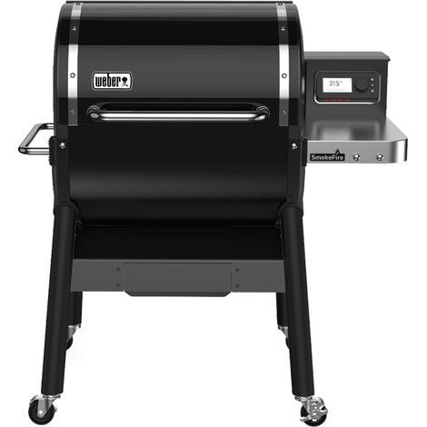Barbecue à pellets multifonctionnel 4 brûleurs – Plage de température 95-315°C – Grille GBS compatible accessoires – Technologie Weber Connect (1/5)