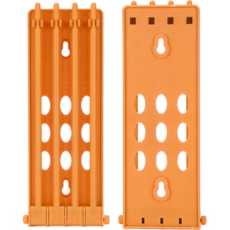 supports à bagues pour pigeons, en plastique, pour perroquets, poules, canards et aigles (jaune) (1/5)