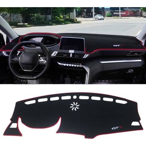Seuil de porte,Pour Peugeot 3008 5008 GT 3008 Hybride 2016 2017 2018 2019 2020 2021 2022 Voiture Tableau De - LHD Red side