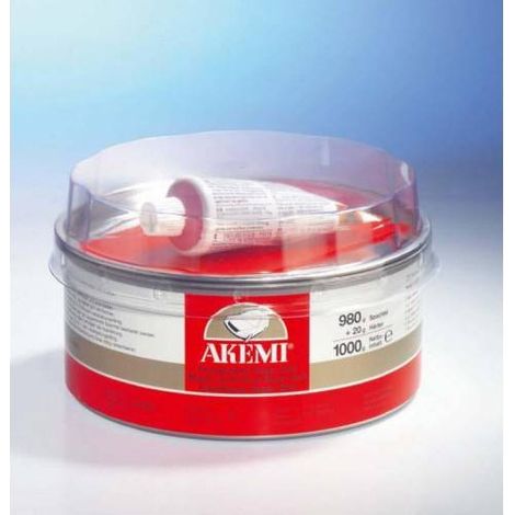 Mastic de finition super soft - Akemi - 250 g Gris clair