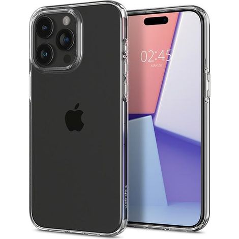 Spigen Liquid Crystal iPhone 15 Pro 6,1" kristallklar ACS06699 (1/5)