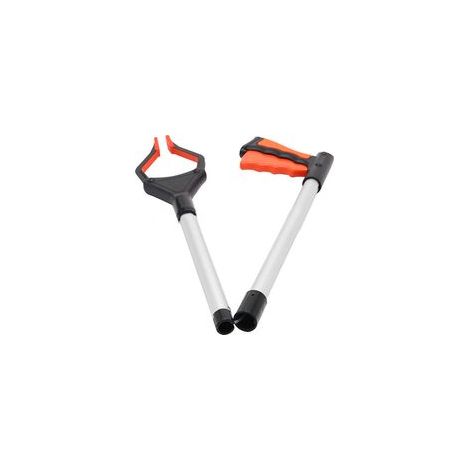 Pince de Ramassage Pliable, Ramasseur de Déchets de Jardin Extensible de 32 Pouces, (orange)81cm (1/4)